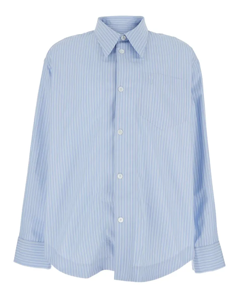 AMI Paris striped shirt - Blau Blau