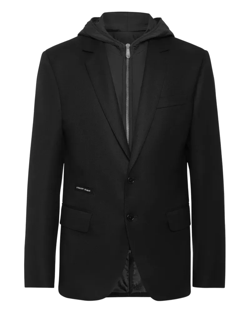 Philipp Plein Einreihiges Sakko - Schwarz Schwarz