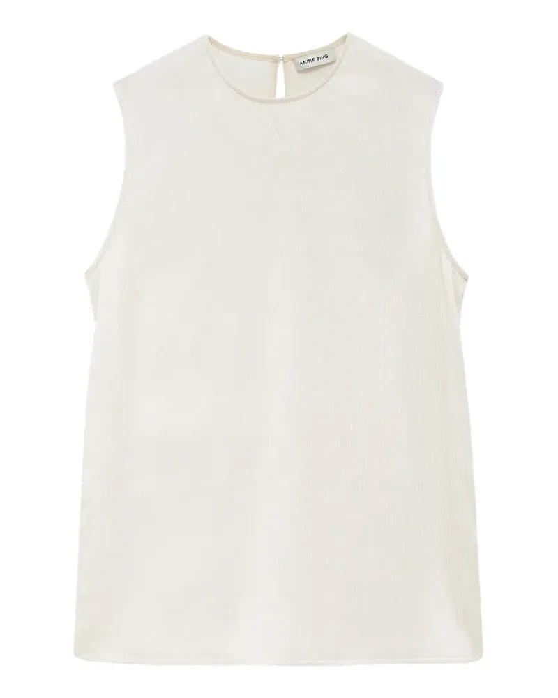 Anine Bing Malia sleeveless top - Nude Nude