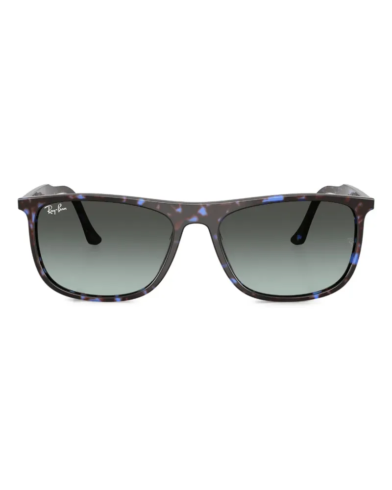 Ray Ban Sonnenbrille mit eckigem Gestell - Braun Braun