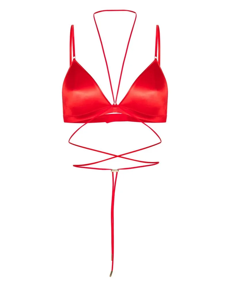 Maison Close French Kiss Triangel-BH - Rot Rot