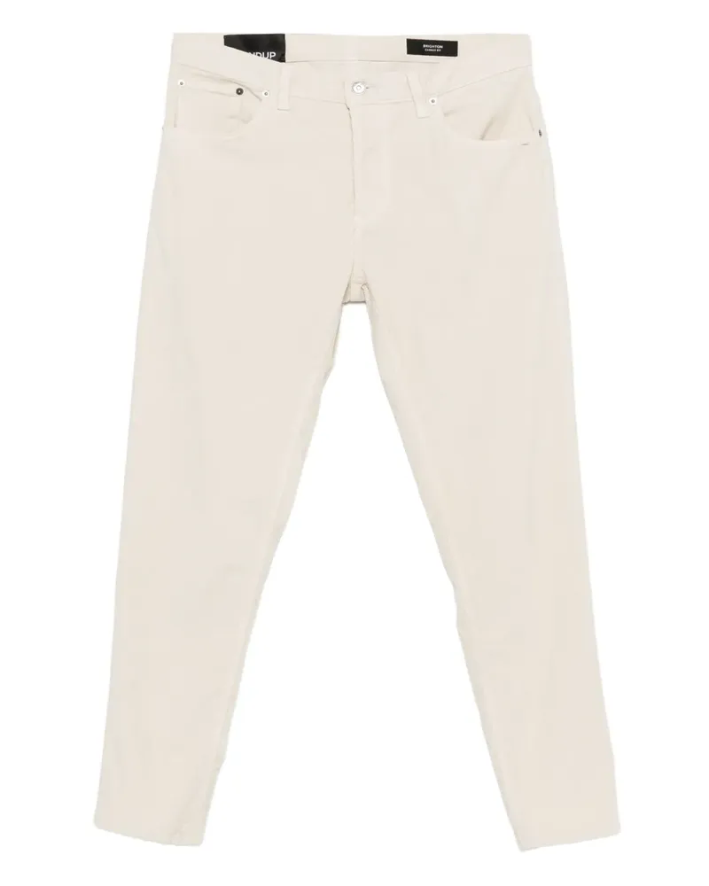 Dondup Hose aus Baumwoll-Twill - Nude Nude