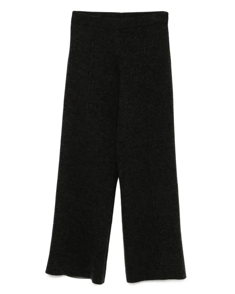 N.Peal Double Face Hose - Grau Grau