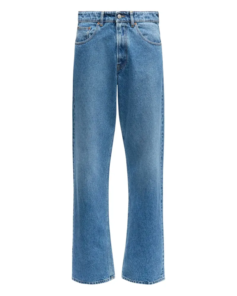 Maison Margiela Jeans mit umgeschlagenen Taschen - Blau Blau