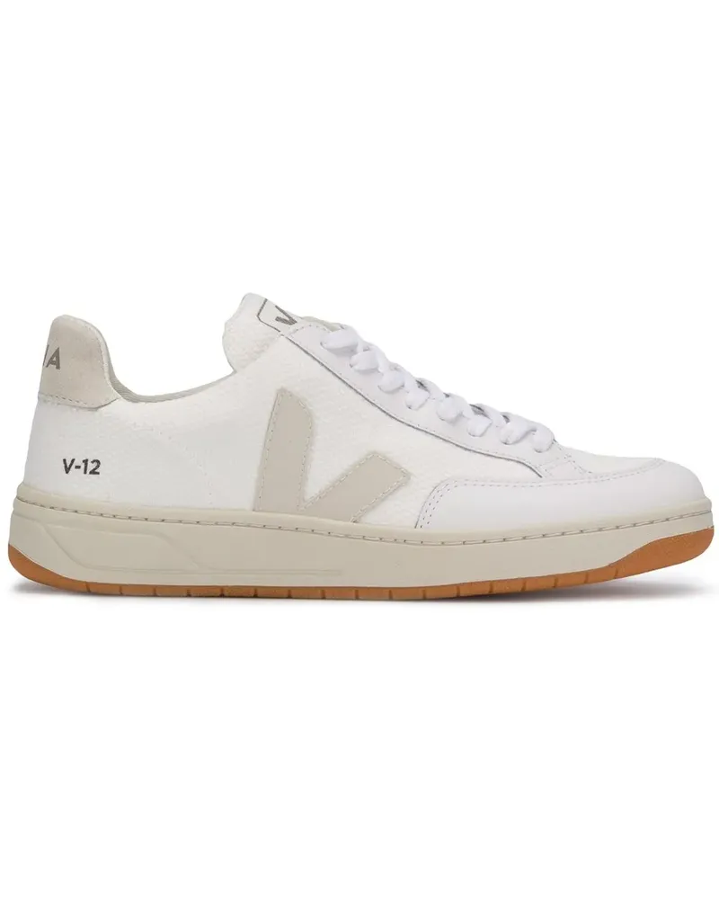 VEJA Sneakers mit Netzeinsatz - Weiß Weiß
