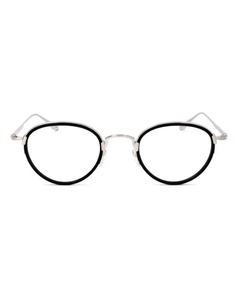Barton Perreira Brille mit rundem Gestell - Silber Silber