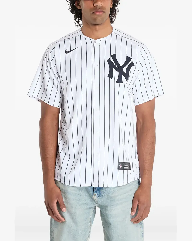 Nike MLB New York Yankees Trikot - Weiß Weiß