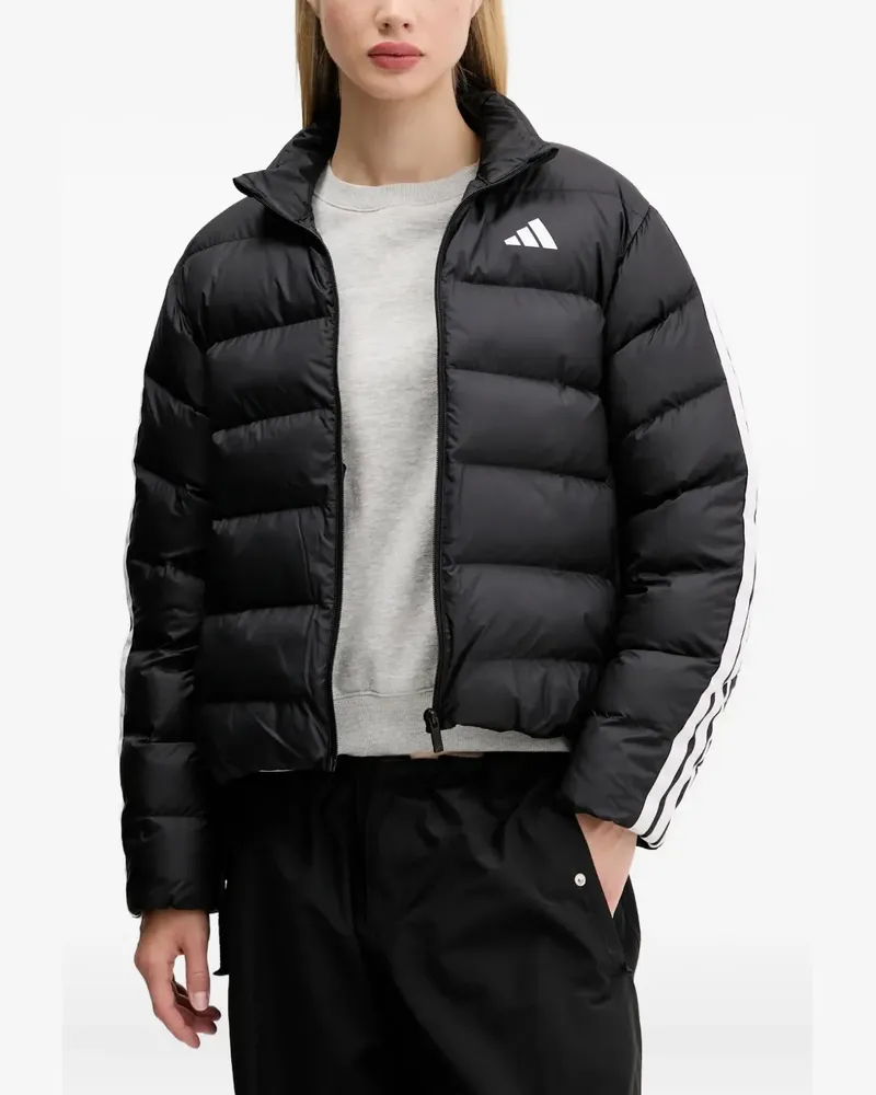 adidas Jacke mit 3 Streifen - Schwarz Schwarz