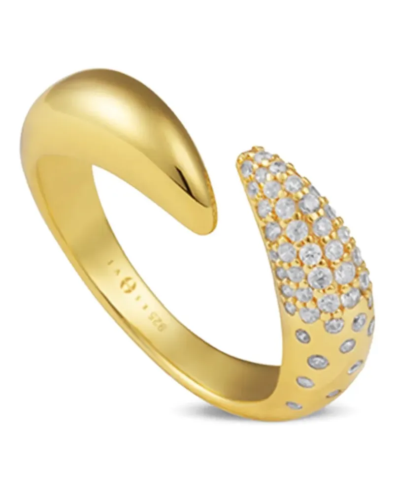 Eshvi stardust fang ring - Gold Gold