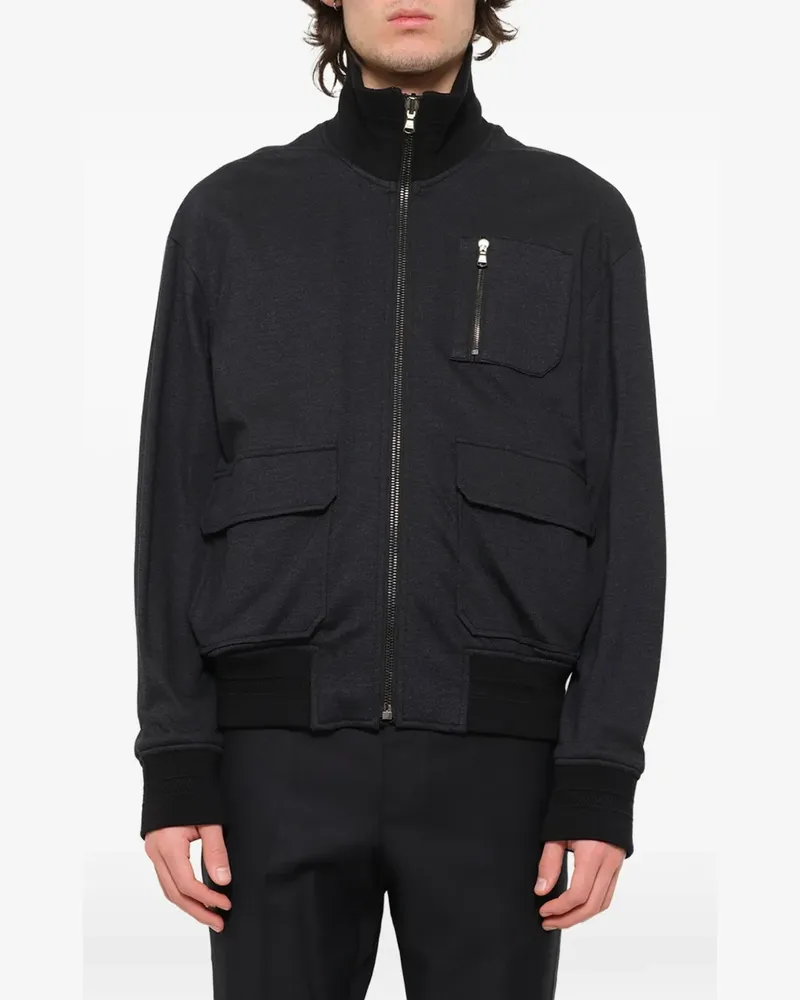 Wooyoungmi Wendbare Bomberjacke - Blau Blau
