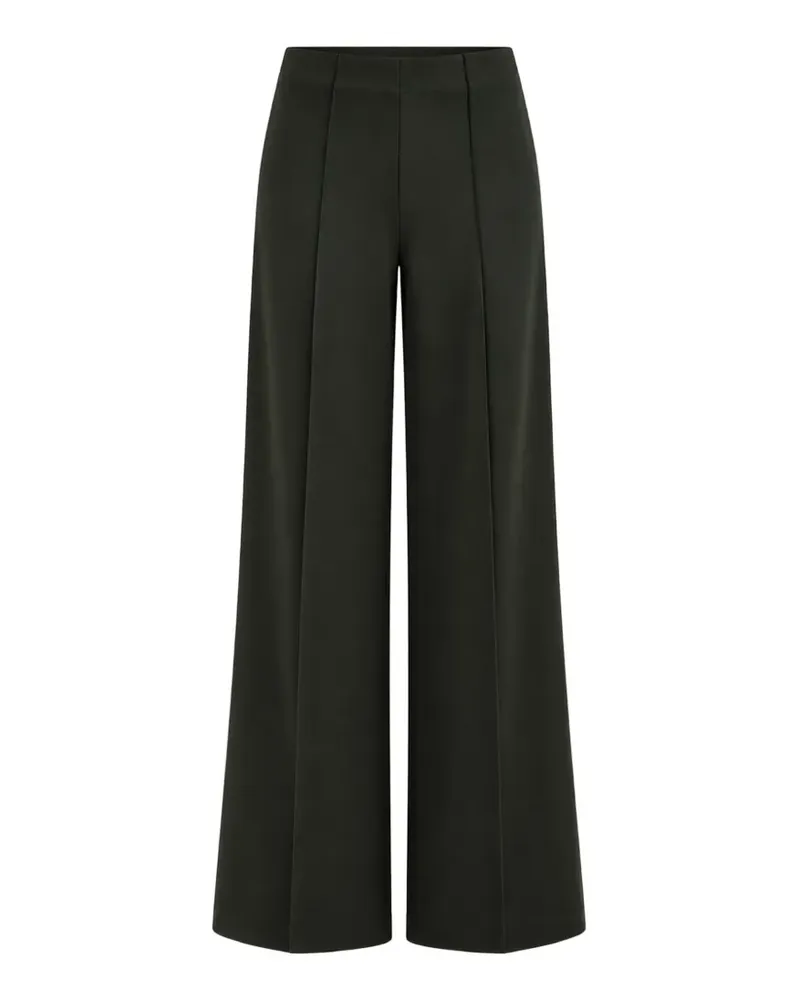 MEIMEIJ pressed-crease wide-leg trousers - Grün Grün