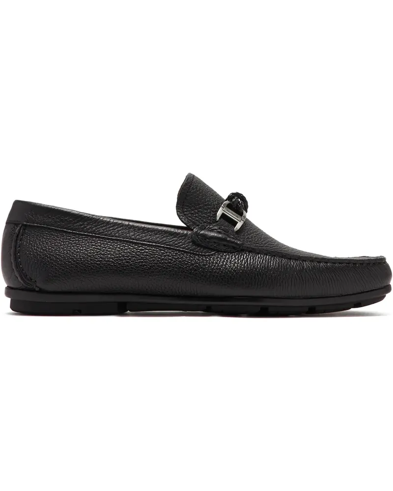 Magnanni Montijo Loafer mit eckiger Kappe - Schwarz Schwarz
