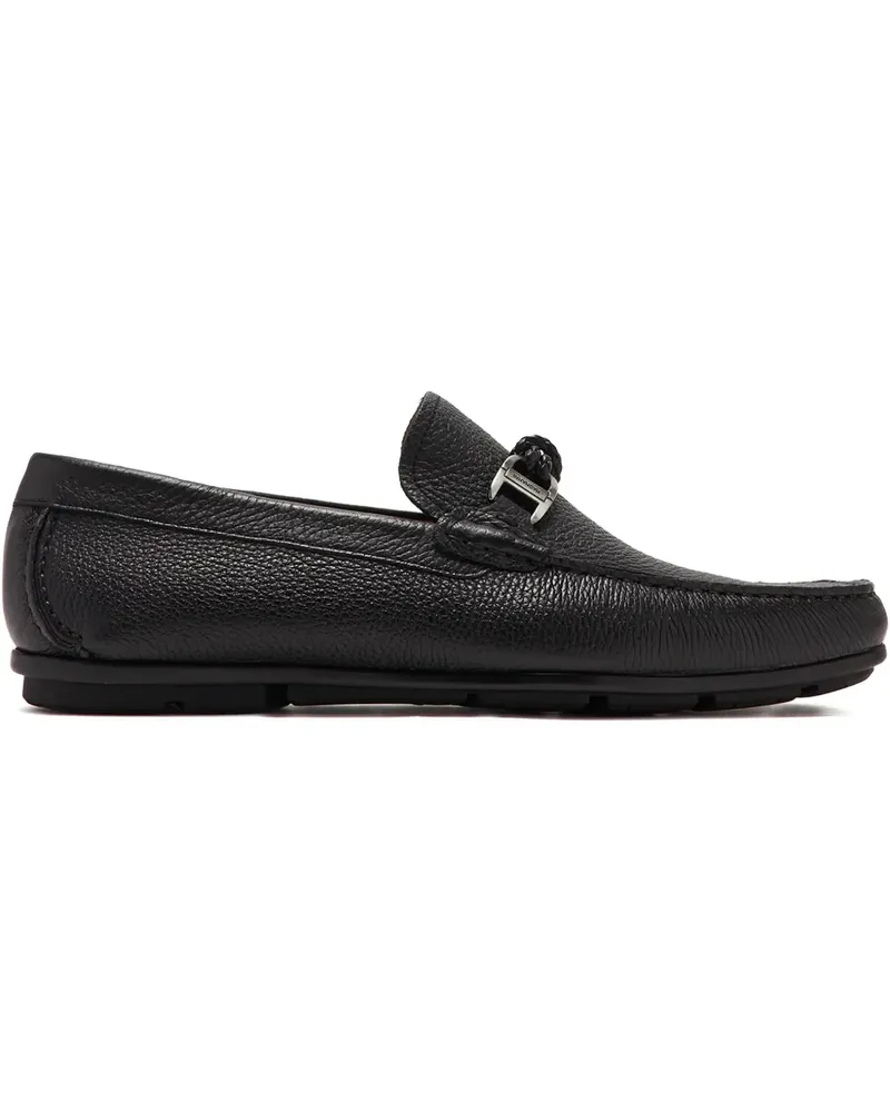 Magnanni Montijo square-toe loafers - Schwarz Schwarz