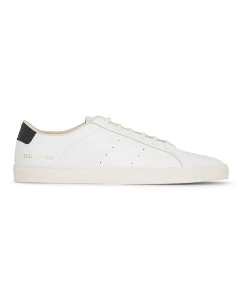 Common Projects Sneakers mit Schnürung - Weiß Weiß