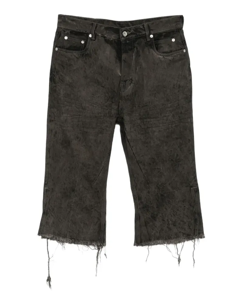 Rick Owens Cropped-Jeans mit offenem Saum - Braun Braun
