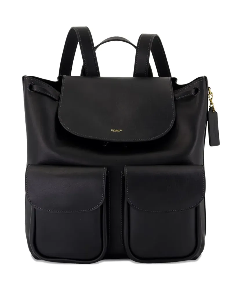 Coach Crosby Rucksack 28cm - Schwarz Schwarz