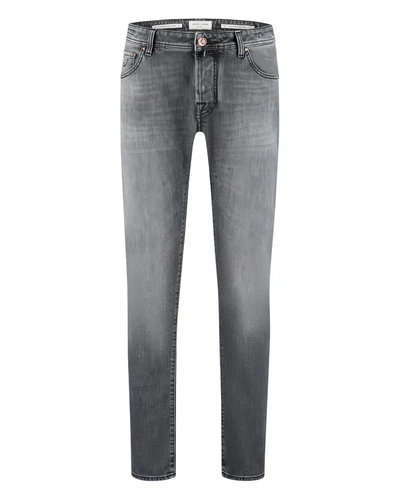 Jacob Cohën Geknöpfte Jeans - Grau Grau