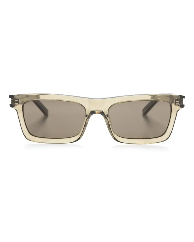 Saint Laurent Eckige Betty Sonnenbrille - Braun Braun
