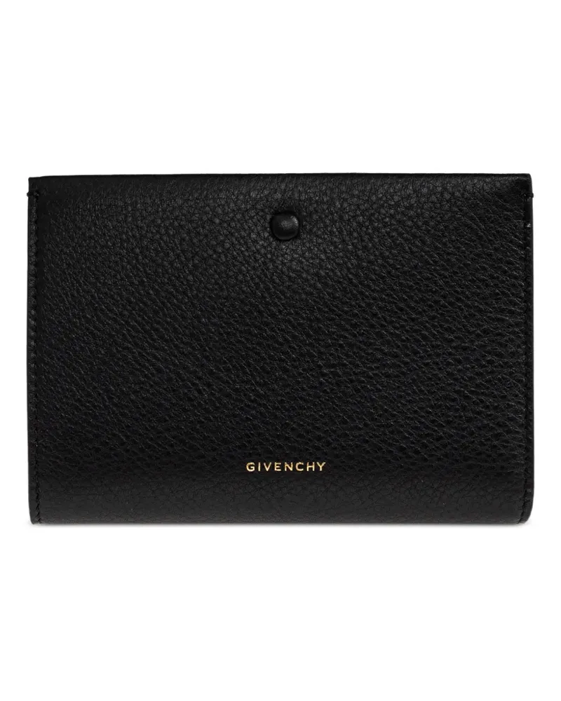 Givenchy Portemonnaie aus strukturiertem Leder - Schwarz Schwarz