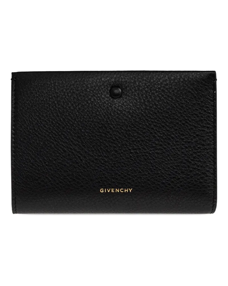 Givenchy Portemonnaie aus strukturiertem Leder - Schwarz Schwarz