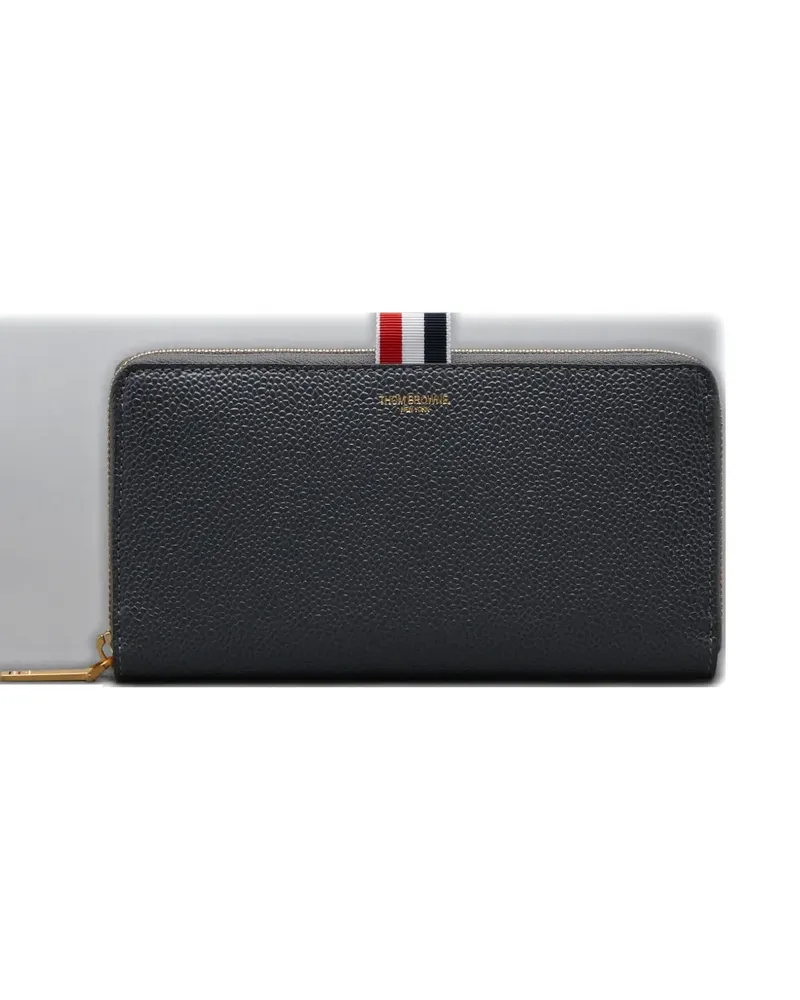 Thom Browne Portemonnaie mit Reißverschluss - Grau Grau