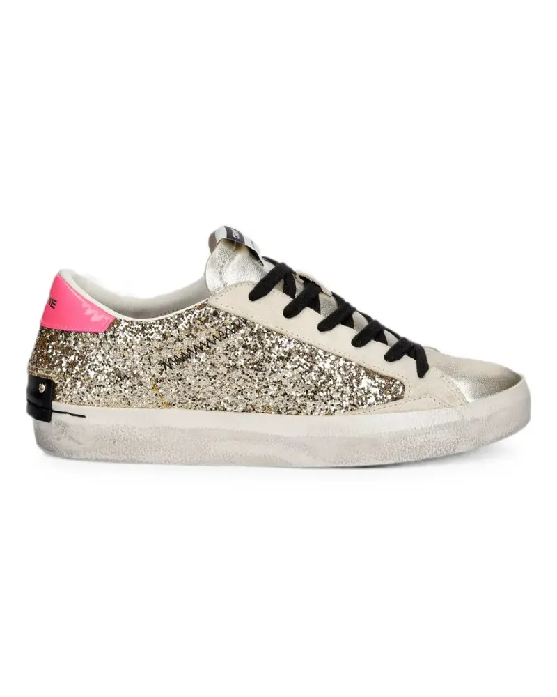 Crime Sneakers im Distressed-Look - Gold Gold