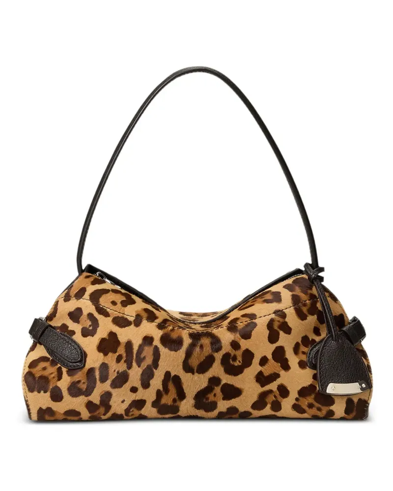 Ralph Lauren Kleine Ralph Schultertasche mit Leopardenprint - Braun Braun