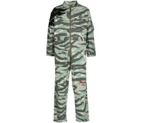 Overall mit Camouflage-Print