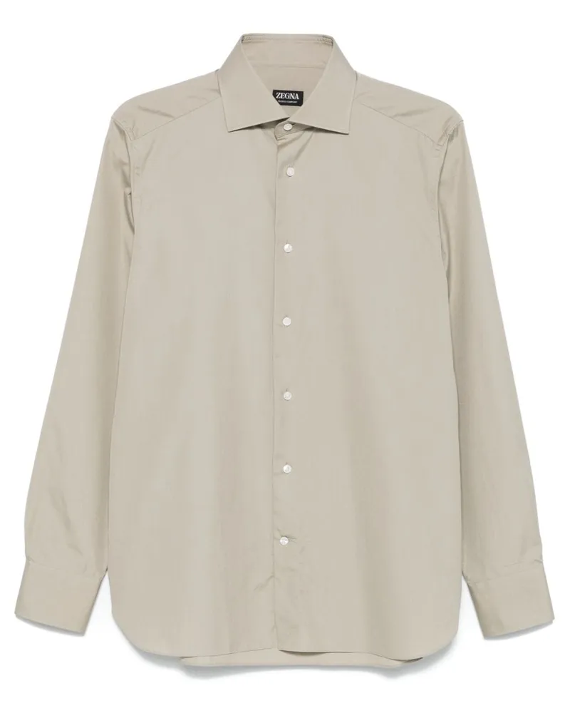 Ermenegildo Zegna Klassisches Hemd - Grau Grau