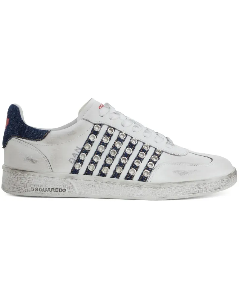Dsquared2 Boxer Sneakers - Weiß Weiß