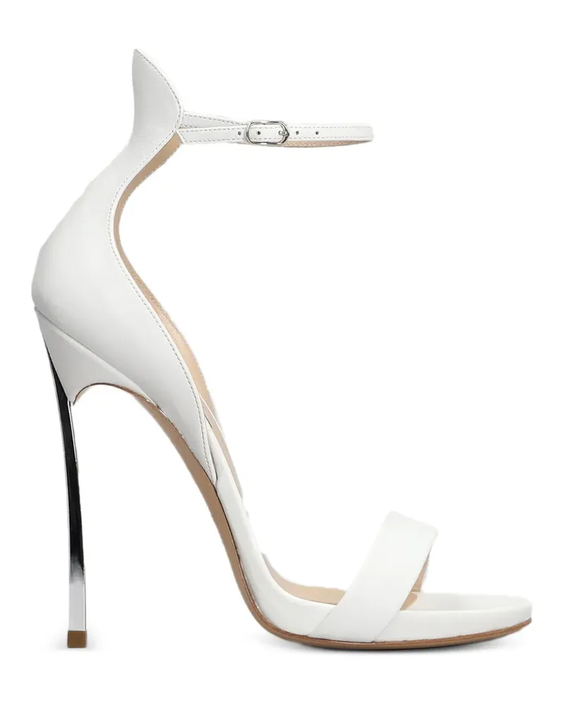 Casadei open toe heeled sandals - Weiß Weiß