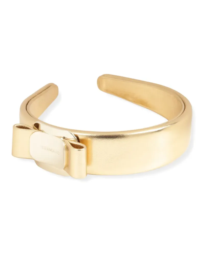 Ferragamo Haarreif mit Vara-Schleife - Gold Gold