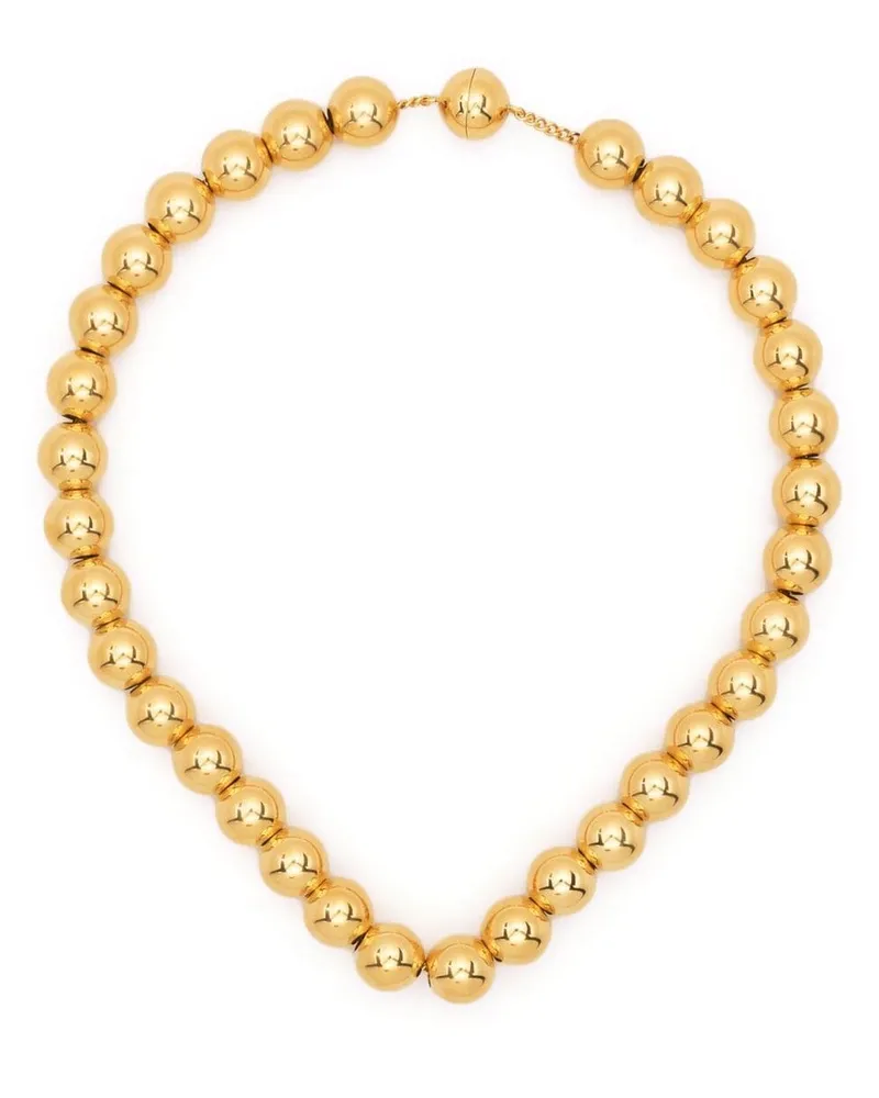 Jil Sander Vergoldete Halskette Gold