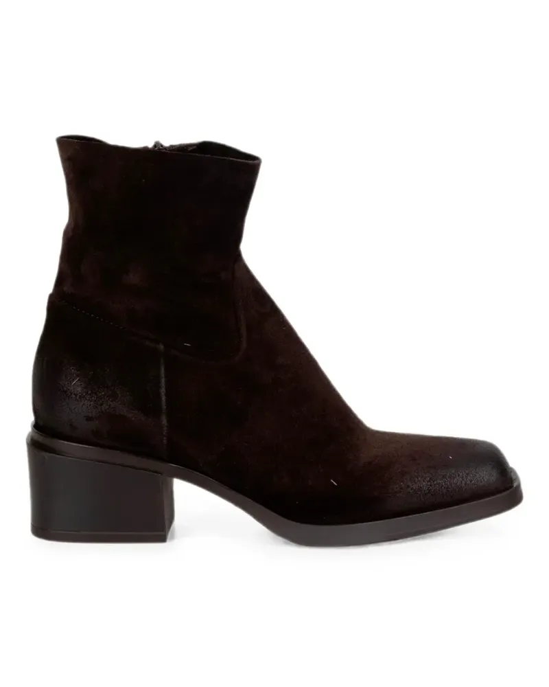 Elena Iachi square-toe ankle boots - Braun Braun