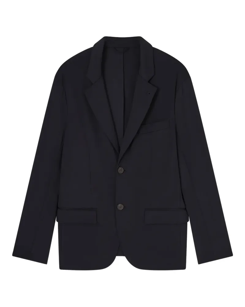 Emporio Armani button pocket blazer - Blau Blau