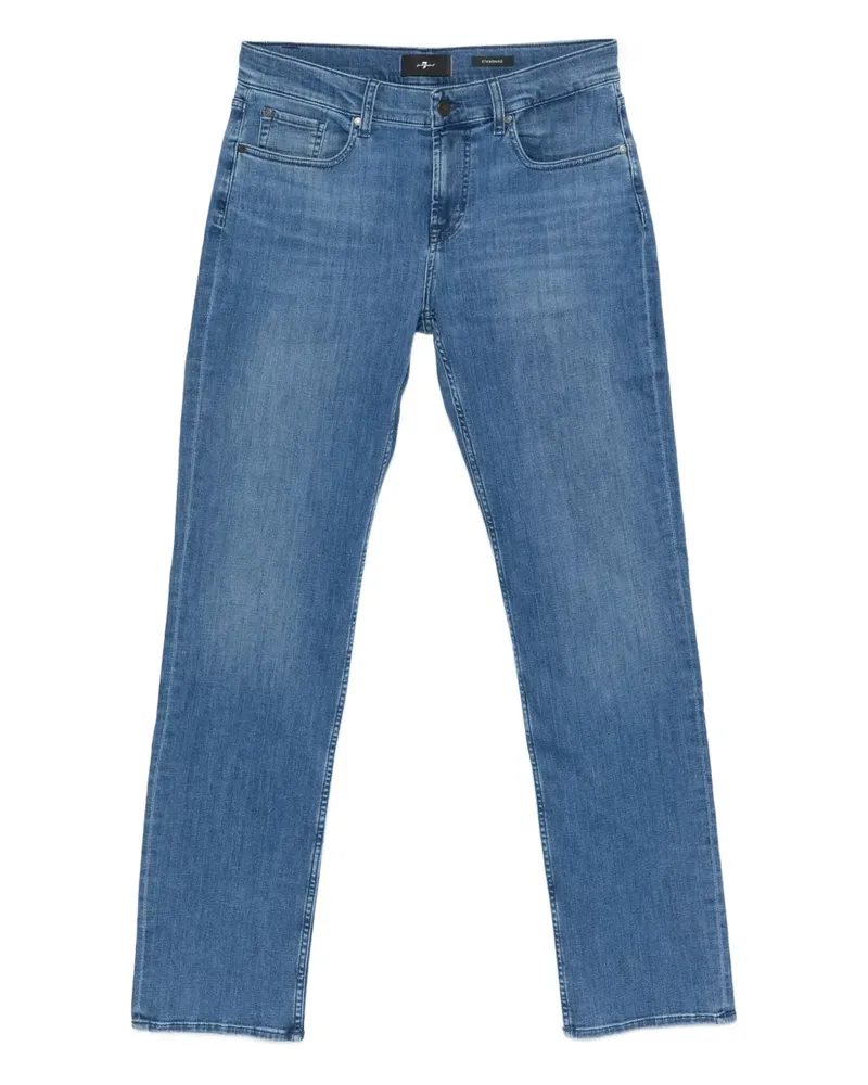 7 for all mankind Jeans mit mittlerer Taille - Blau Blau