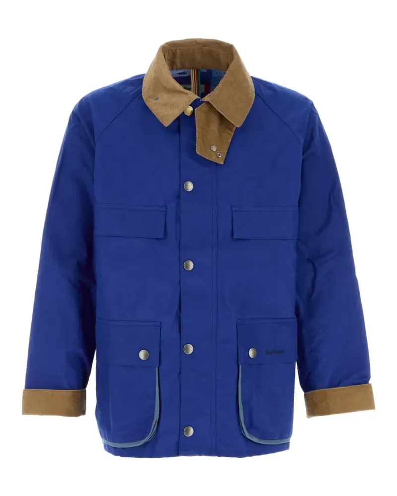 Paul Smith x Barbour cotton jacket - Blau Blau