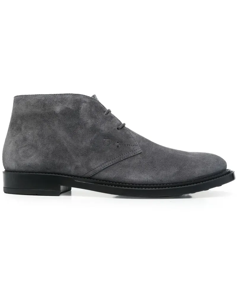 TOD'S Knöchelhohe Schnürstiefel - Blau Blau