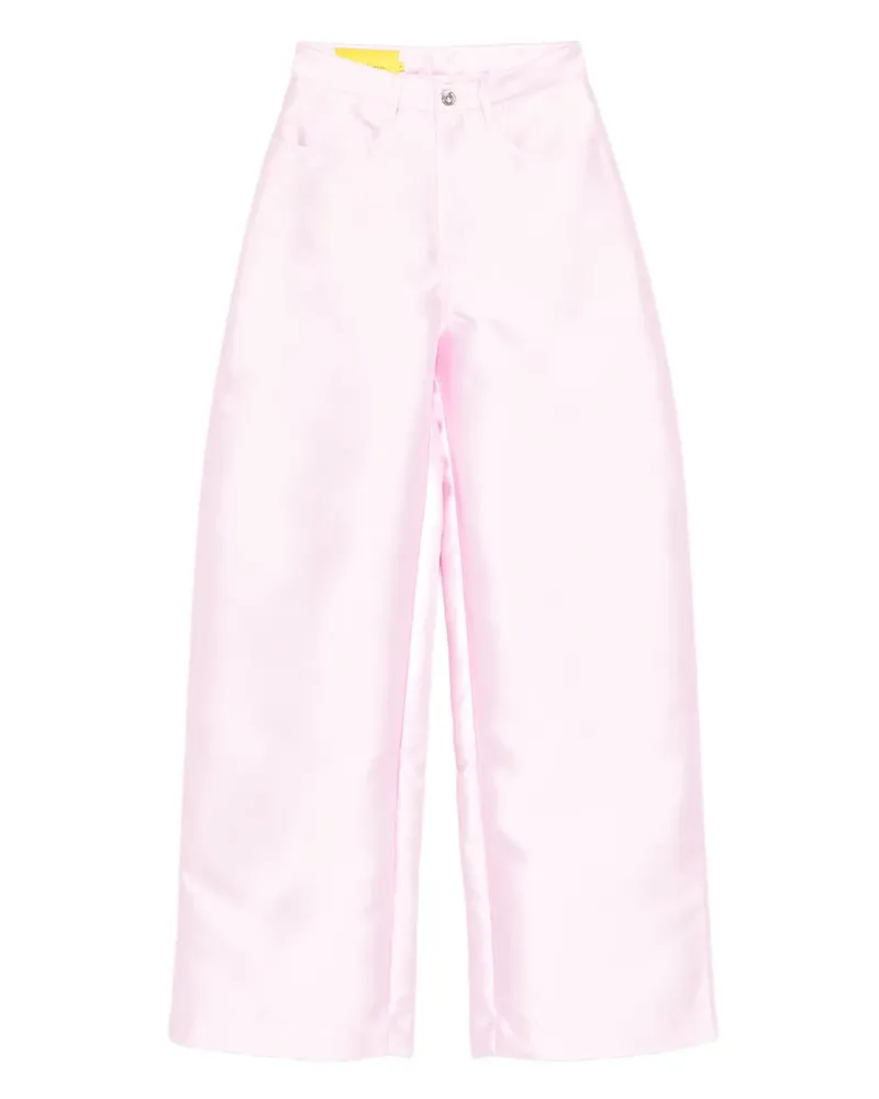 Marques ' Almeida Hose mit Logo-Patch - Rosa Rosa