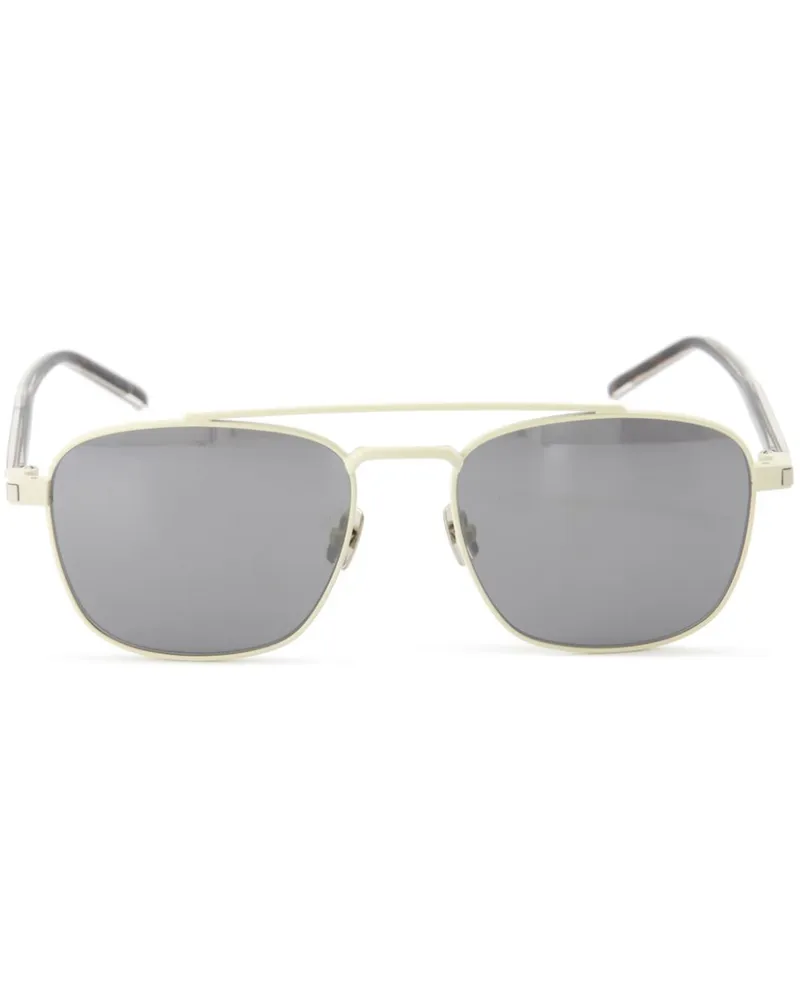 Saint Laurent Getönte Pilotenbrille - Gold Gold