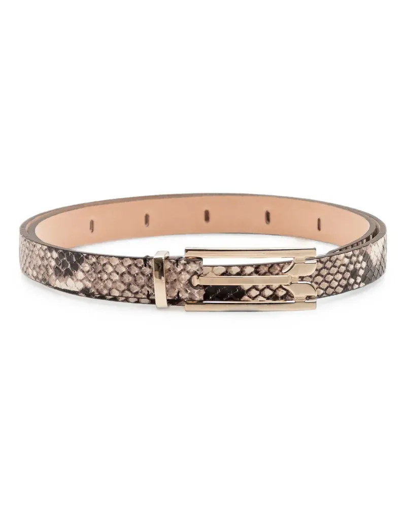 Victoria Beckham Dorian pin-buckle belt - Braun Braun