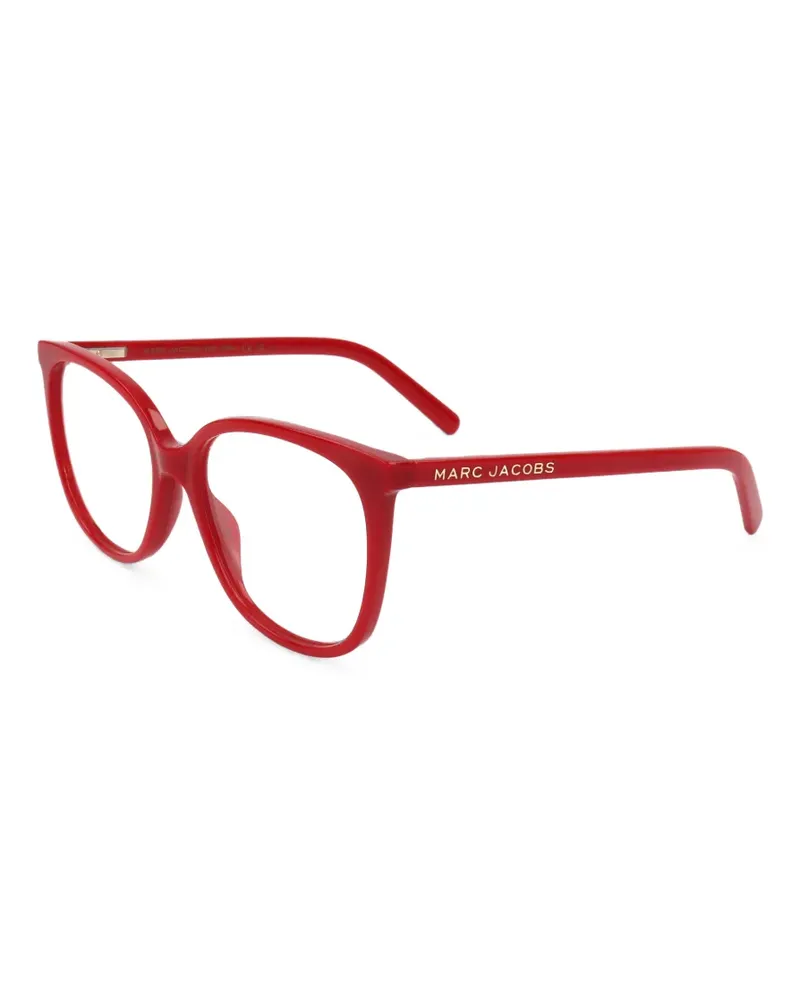 Marc Jacobs Sonnenbrille mit geometrischem Gestell - Rot Rot