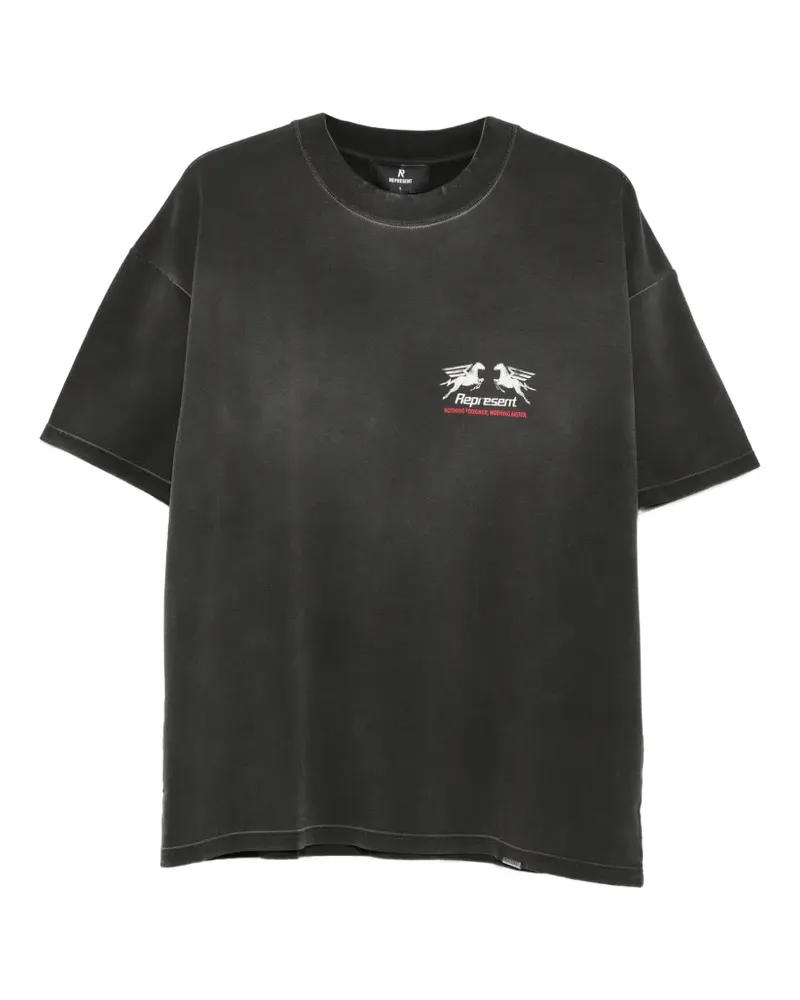 REPRESENT graphic-print T-shirt - Grau Grau
