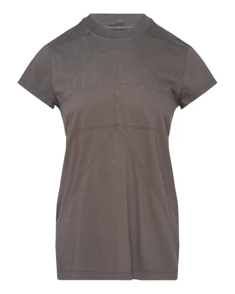 Rick Owens Small Level T panelled T-shirt - Grau Grau