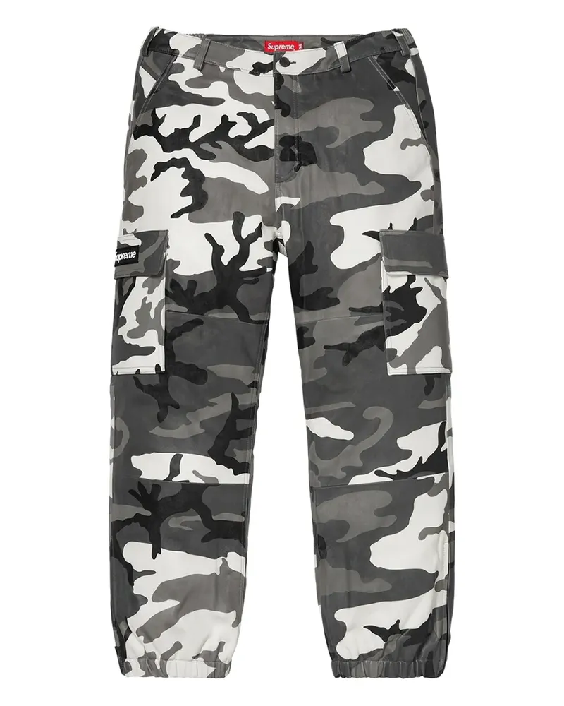 Supreme Being x Aphex Twin camouflage cargo pants - Grau Grau