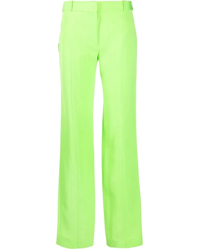 Jacquemus Gerade Hose - Grün Grün