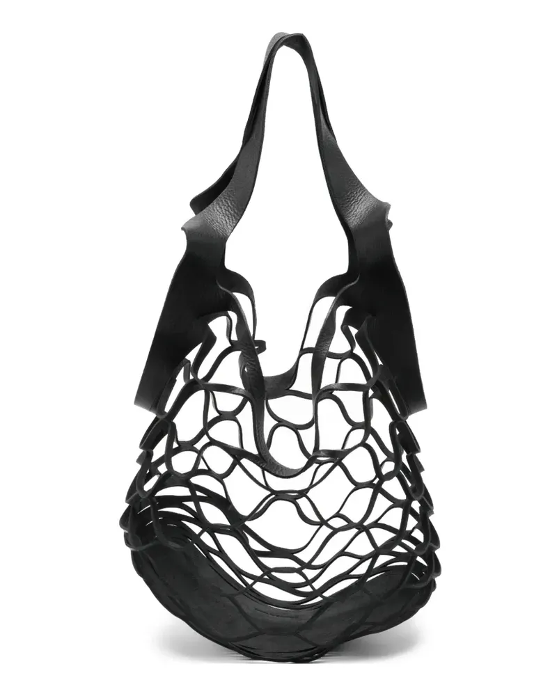 Our Legacy Media Cut shoulder bag - Schwarz Schwarz