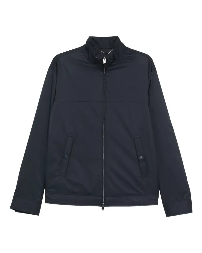 Canali zip-up pocket jacket - Blau Blau