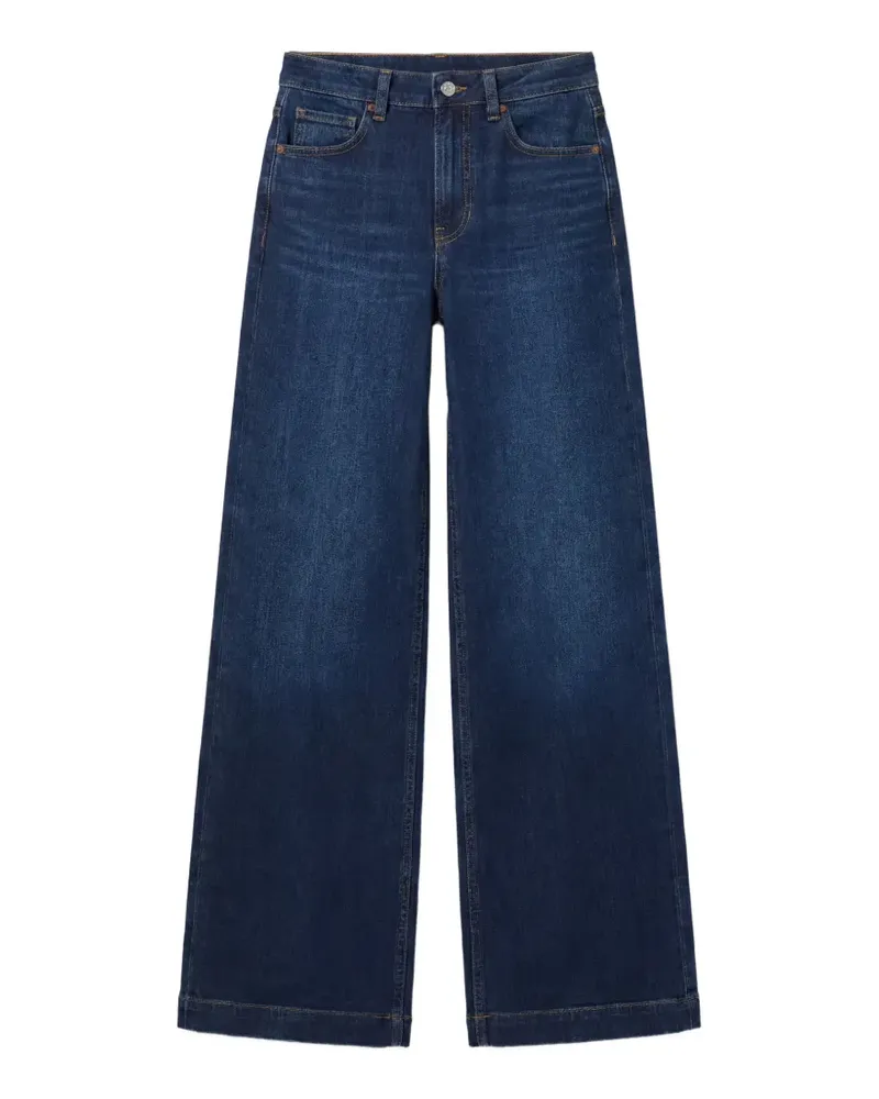 Reformation Bex Wide-Leg-Jeans - Blau Blau