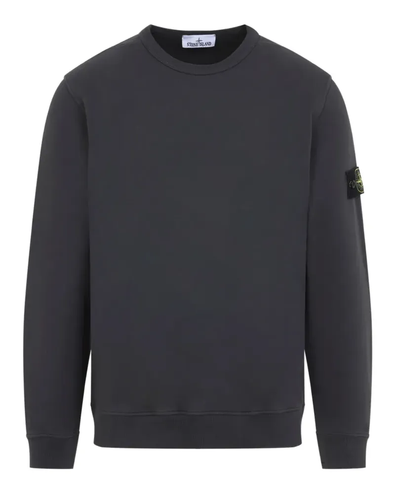 Stone Island logo-patch sweatshirt - Grau Grau